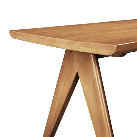 Spring Rectangle Wooden Dining Table - 160cm