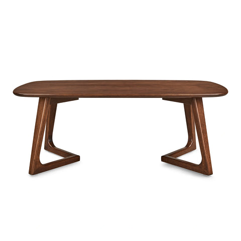 Staten Oval Wooden Coffee Table