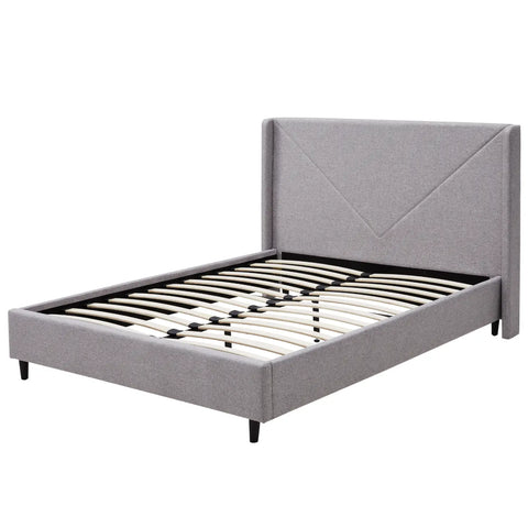 Leonie Grey Doublesize Upholstered Bed