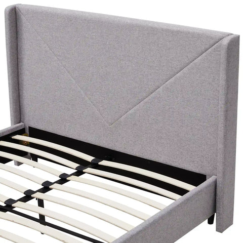 Leonie Grey Doublesize Upholstered Bed