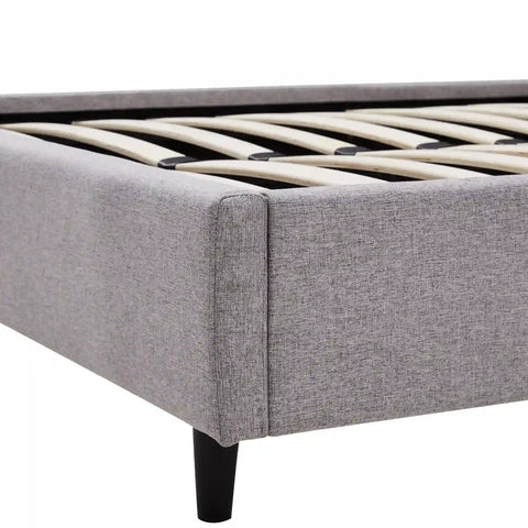 Leonie Grey Doublesize Upholstered Bed