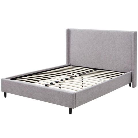 Freya Grey Kingsize Upholstered Bed