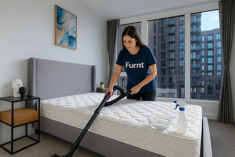 How to Clean a Mattress the Right Way – A Guide by Furnt