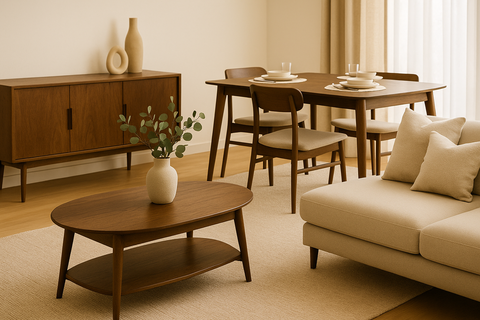 🌿 Why Dark Wood Furniture Is Taking Centre Stage in Modern Interiors