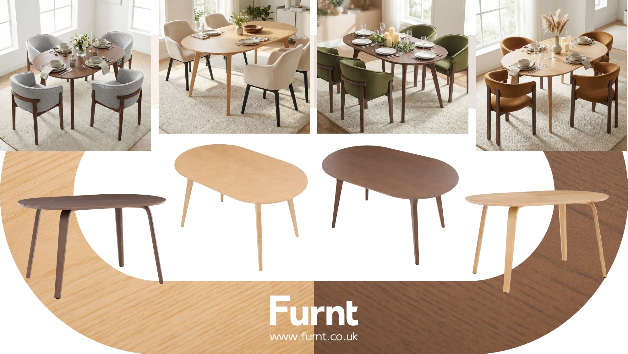 Dining Table With Rounded Edges Why I Designed an Oval Dining Table with Rounded Edges – Furnt