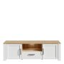 Bohol TV Unit  in Oak & White