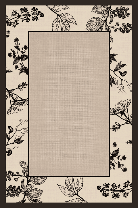 Alice Wonderland B Monochrome Elegance Rug - 160 x 200cm - Furnt