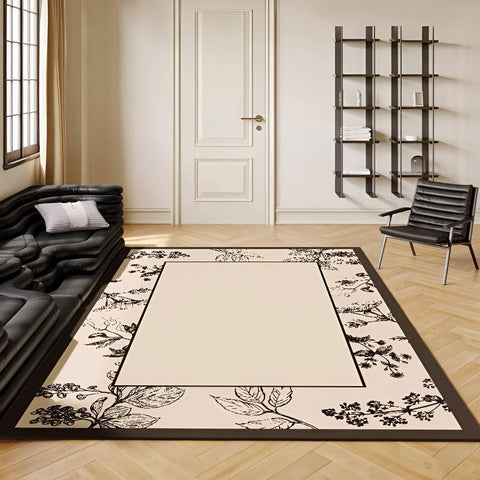 Alice Wonderland B Monochrome Elegance Rug - 160 x 200cm - Furnt