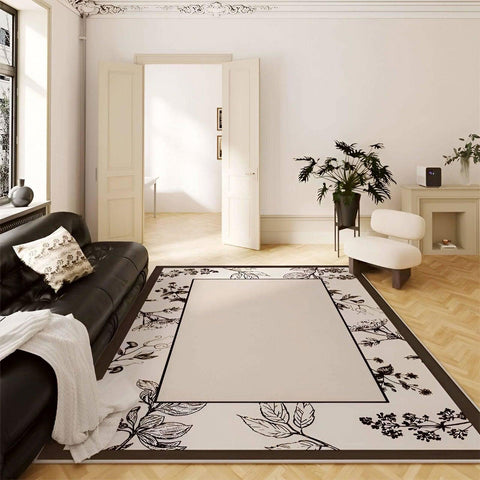 Alice Wonderland B Monochrome Elegance Rug - 160 x 200cm - Furnt