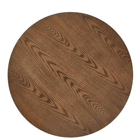 Allegro Walnut Wooden Round Coffee Table