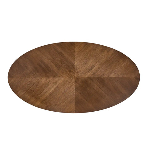 Apex Wooden Oval Coffee Table