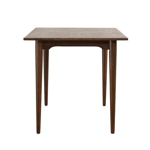 Ashford Mid-Century Modern Walnut Effect 4-6 Seater Rectangle Wooden Dining Table - 140cm
