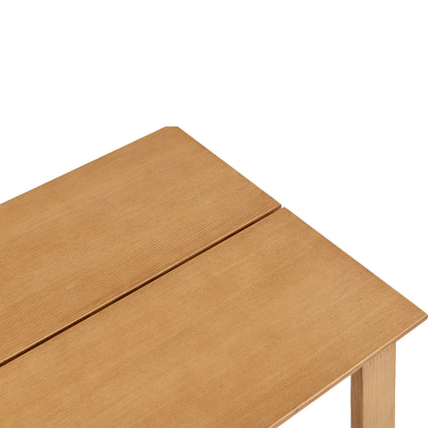 Astor Oak Effect Modern Classic 4-6 Seater Rectangle Wooden Dining Table - 140cm