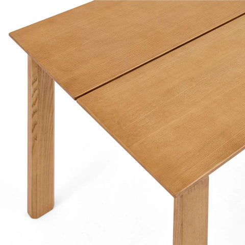 Astor Oak Effect Modern Classic 4-6 Seater Rectangle Wooden Dining Table - 140cm