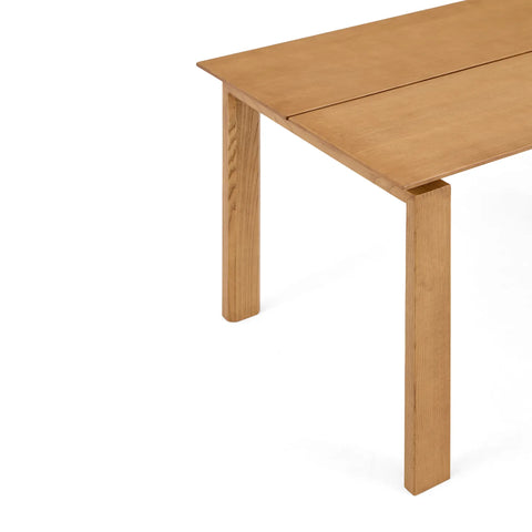 Astor Oak Effect Modern Classic 4-6 Seater Rectangle Wooden Dining Table - 140cm