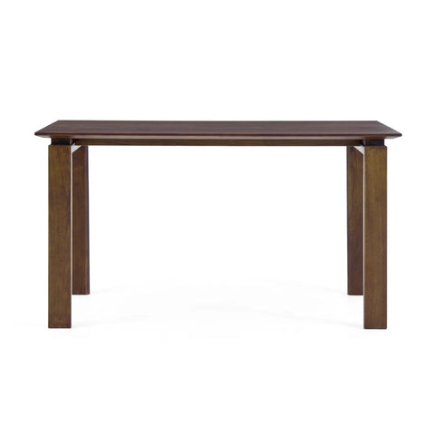 Astor Walnut Effect Modern Classic 4-6 Seater Rectangle Wooden Dining Table - 140cm