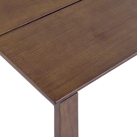 Astor Walnut Effect Modern Classic 4-6 Seater Rectangle Wooden Dining Table - 140cm