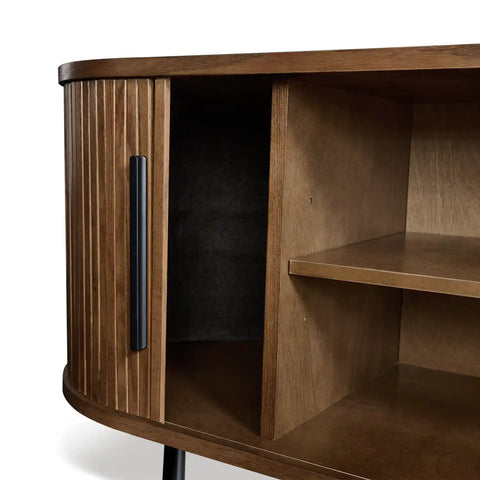 Astra Brown Wooden TV Cabinet