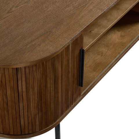 Astra Brown Wooden TV Cabinet