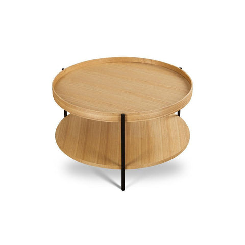 Bark Round Coffee Table (68cm) - Furnt