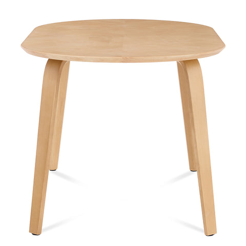 Birchstone Retro Oak Effect 4-6 Seater Oval Dining Table - 140cm