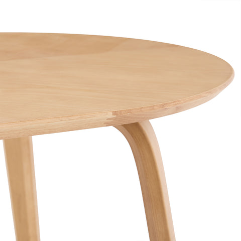 Birchstone Retro Oak Effect 4-6 Seater Oval Dining Table - 140cm