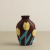 Bloom Pop Hand-Painted Ceramic Vase