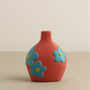 Bloom Pop Hand-Painted Ceramic Vase