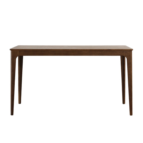 Bramble Scandinavian Walnut Effect 4-6 Seater Rectangle Wooden Dining Table - 140cm