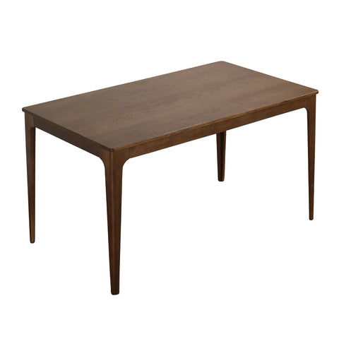 Bramble Scandinavian Walnut Effect 4-6 Seater Rectangle Wooden Dining Table - 140cm