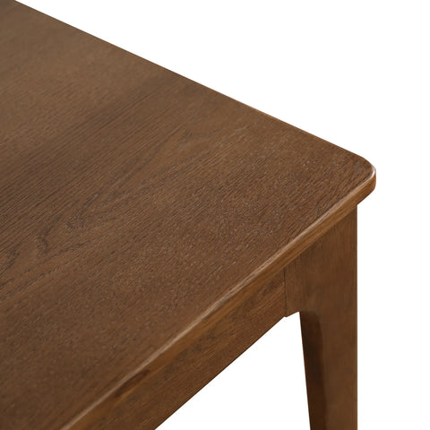 Bramble Scandinavian Walnut Effect 4-6 Seater Rectangle Wooden Dining Table - 140cm