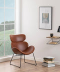Brentley Modern Brown Lounge Chair