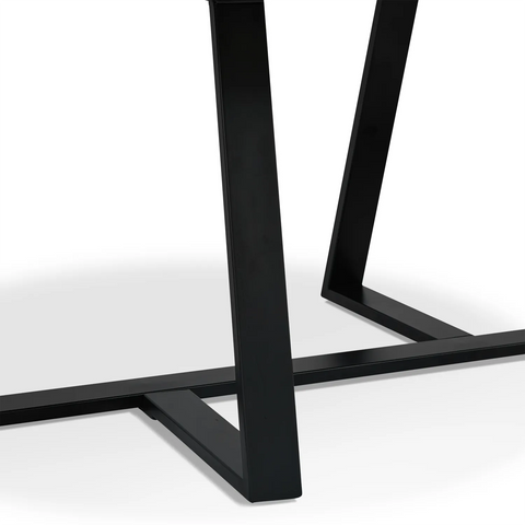 Bristol Stone-Top Oval Coffee Table