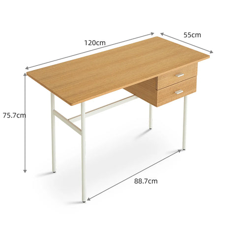Canyon Natural Effect 2 Drawers Dressing Table