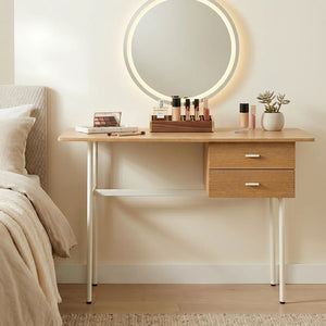 Canyon Natural Effect 2 Drawers Dressing Table