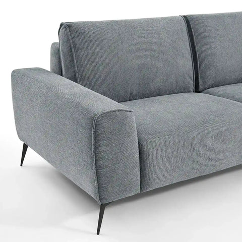 Camden Chenille Grey 3 Seater Sofa