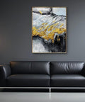 Cape Roca B Elemental Abstract Oil Painting - Furnt
