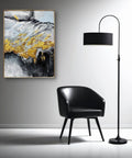 Cape Roca B Elemental Abstract Oil Painting - Furnt