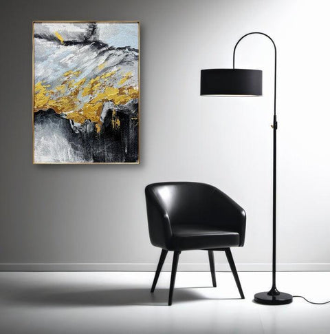 Cape Roca B Elemental Abstract Oil Painting - Furnt
