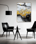 Cape Roca B Elemental Abstract Oil Painting - Furnt