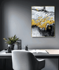 Cape Roca B Elemental Abstract Oil Painting - Furnt