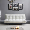 Cassidy Convertible Sofa Bed in Cream (Single) - Furnt