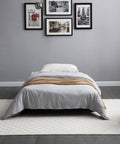 Cassidy Convertible Sofa Bed in Cream (Single) - Furnt