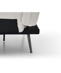 Cassidy Convertible Sofa Bed in Cream (Single) - Furnt