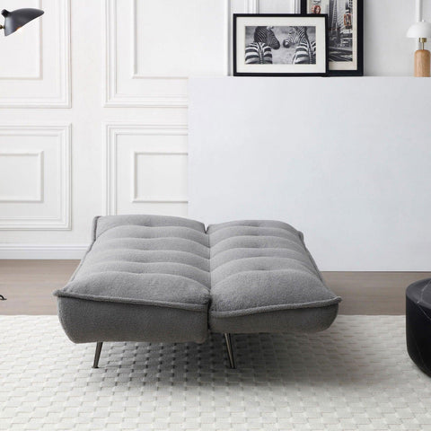 Cassidy Convertible Sofa Bed in Grey (Single) - Furnt