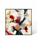 Celestial Harmony Abstract Cosmological Oil Painting - Furnt