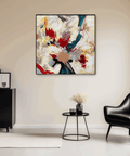 Celestial Harmony Abstract Cosmological Oil Painting - Furnt