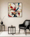 Celestial Harmony Abstract Cosmological Oil Painting - Furnt
