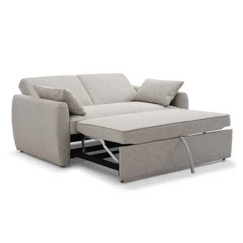 Clarke Sofa Bed in Natural or Grey Textured Weave