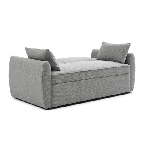 Clarke Sofa Bed in Natural or Grey Textured Weave